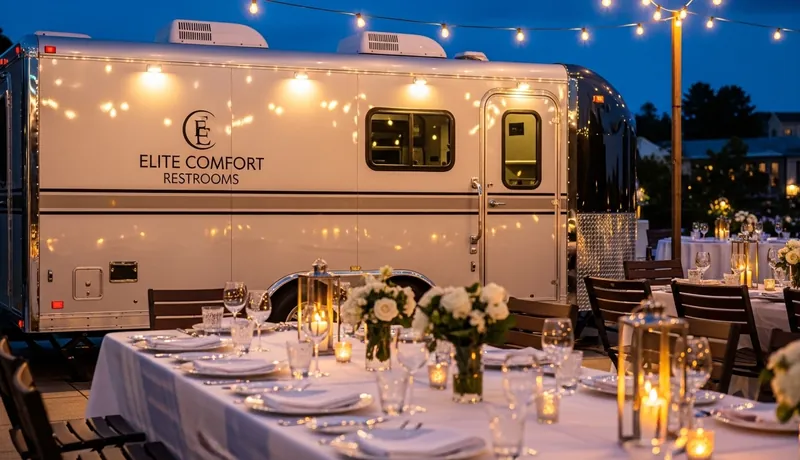 Luxury Restroom Trailer Rentals Garland TX